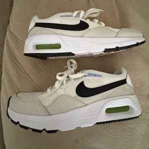 NIKE - Women's Air Max SC Sneaker in size 8.5. Colors: White, green, pink, black